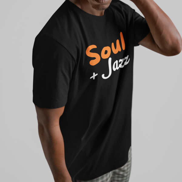 Soul & Jazz - Unisex Platinum Short-sleeve T-shirt Thumbnail